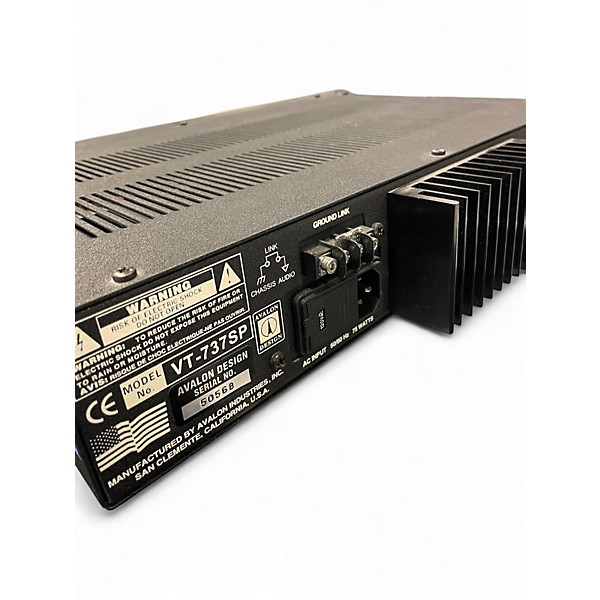 Used Avalon VT747SP Pure Class A Vacuum Tube Channel Strip