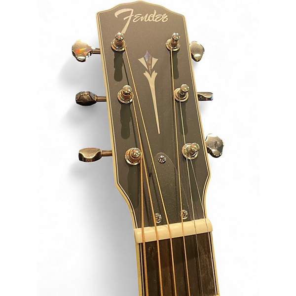 Used Fender PR-180E Sunburst Resonator Guitar