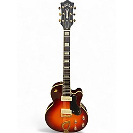 Used Guild M-75 Aristocrat Sunburst Solid Body Electric Guitar