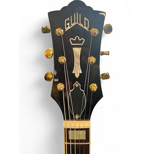 Used Guild M-75 Aristocrat Sunburst Solid Body Electric Guitar