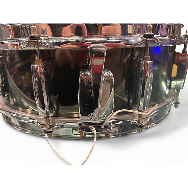 Used Pearl 14X5 Chad Smith Snare Steel Drum