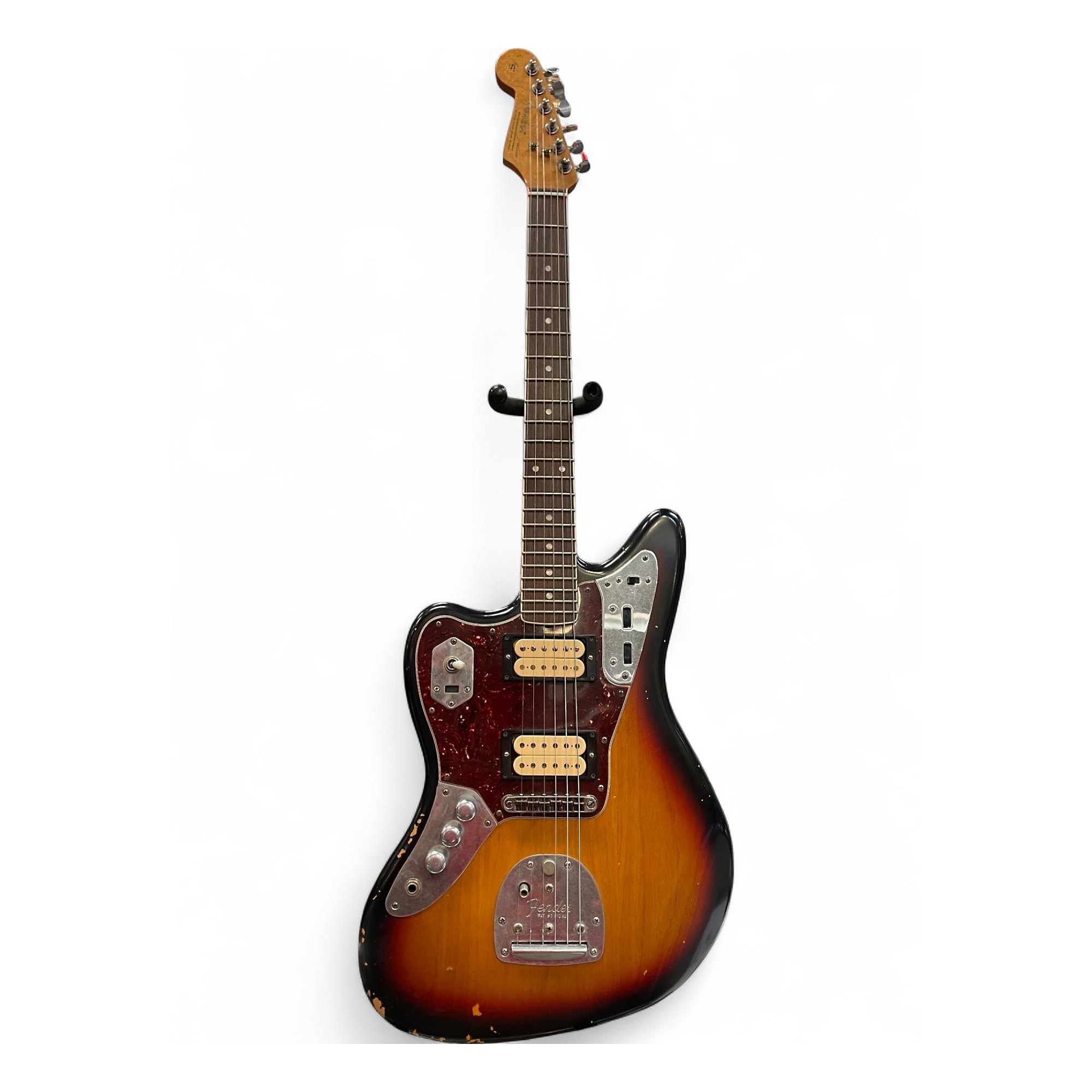 Used Fender Kurt Cobain Signature Jaguar Road Worn Sunburst