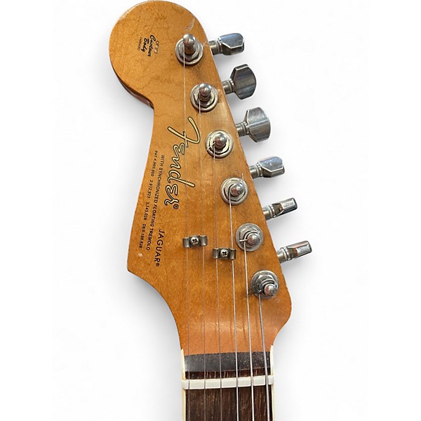 Used Fender Kurt Cobain Signature Jaguar Road Worn Sunburst Electric Guitar