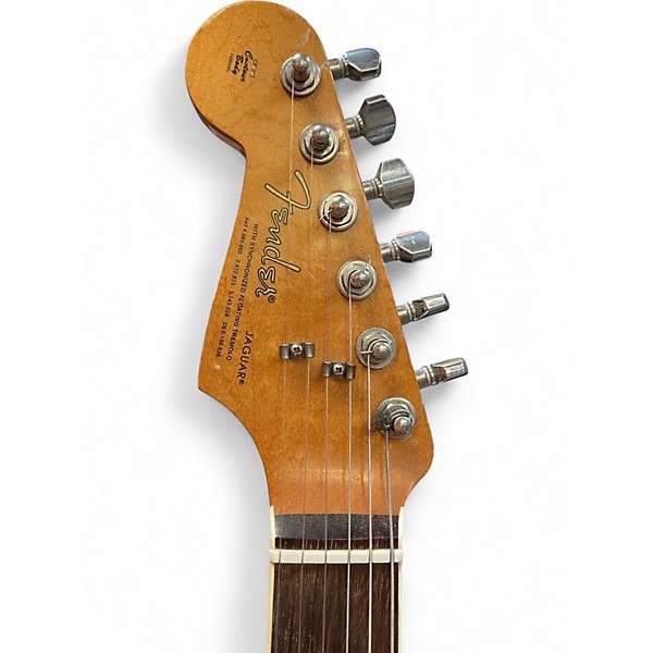 Used Fender Kurt Cobain Signature Jaguar Road Worn Sunburst Electric Guitar