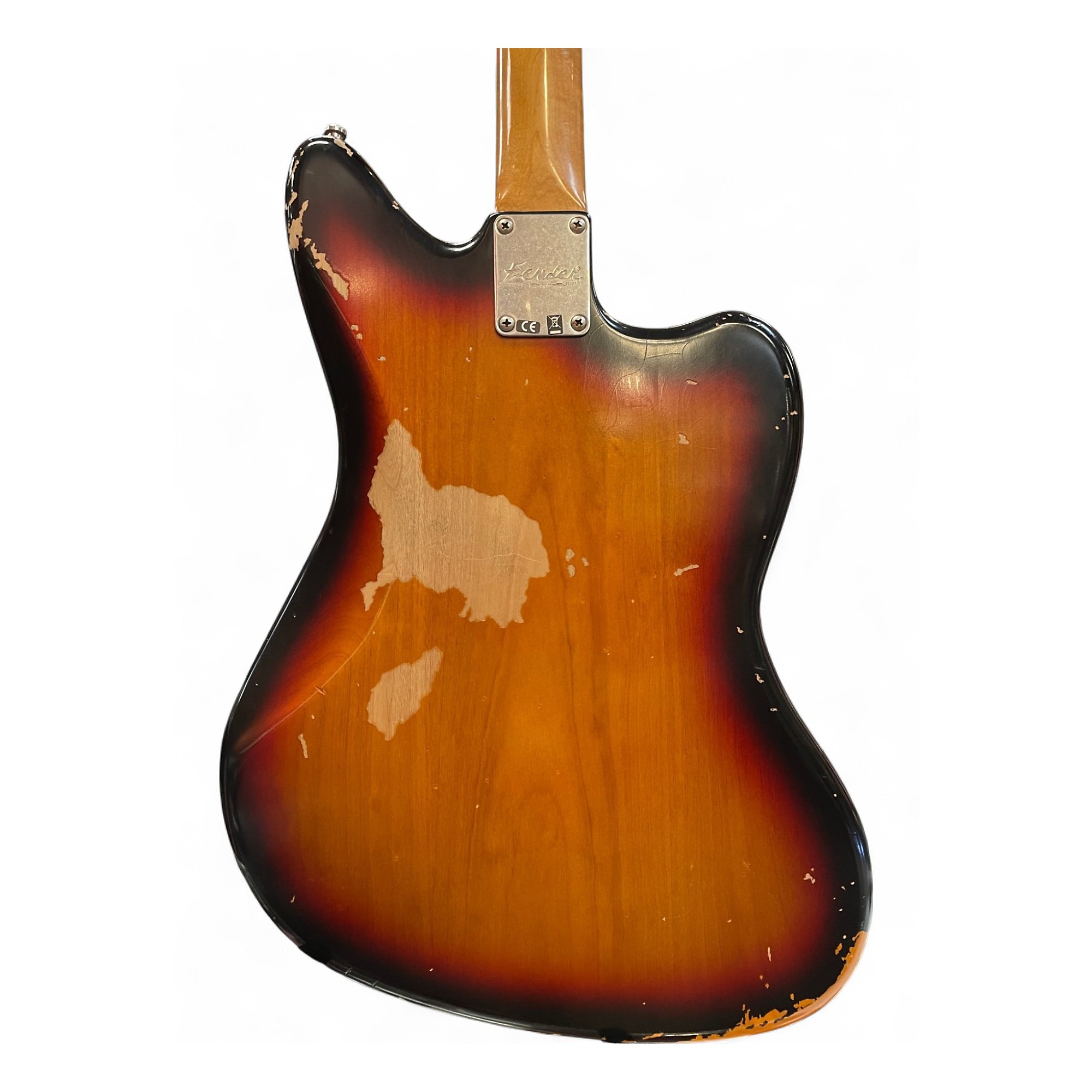 Used Fender Kurt Cobain Signature Jaguar Road Worn Sunburst