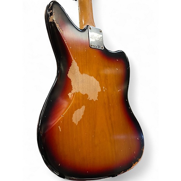 Used Fender Kurt Cobain Signature Jaguar Road Worn Sunburst Electric Guitar