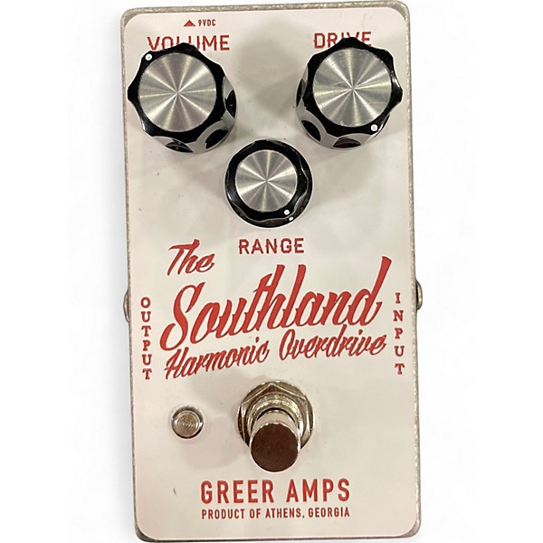 Used Greer Amplification THE SOUTHLAND HARMONIC OVERDRIVE Effect Pedal