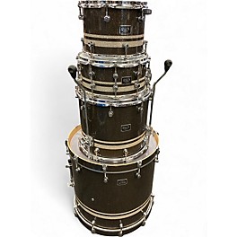 Used Spaun 4 Piece Custom Series Rootbeer Sparkle Drum Kit