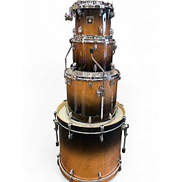 Used TAMA 4 Piece starclassic brown fade Drum Kit