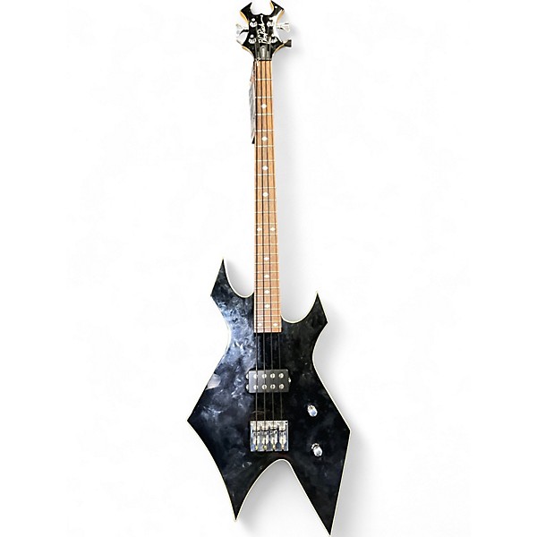 Used B.C. Rich REVENGE WARLOCK Black Electric Bass Guitar