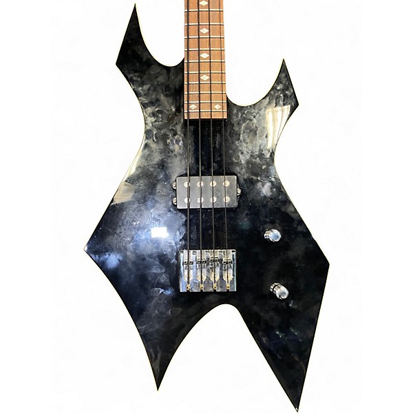 Used B.C. Rich REVENGE WARLOCK Black Electric Bass Guitar