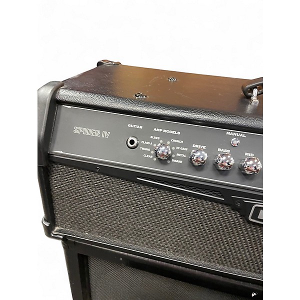 Used Line 6 Spider IV HD150 Solid State Guitar Amp Head