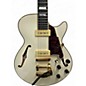 Used D'Angelico EX-SS White Hollow Body Electric Guitar