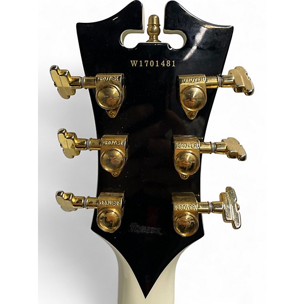 Used D'Angelico EX-SS White Hollow Body Electric Guitar