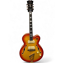 Used D'Angelico EX-59 3 Color Sunburst Hollow Body Electric Guitar
