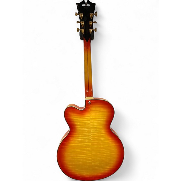 Used D'Angelico EX-59 3 Color Sunburst Hollow Body Electric Guitar