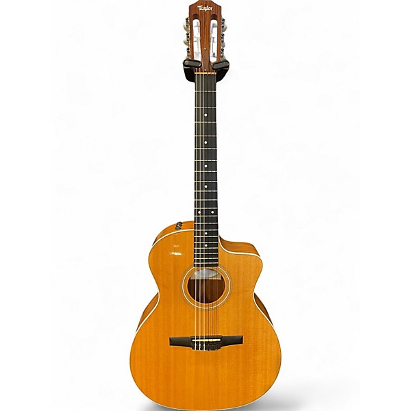 Used Taylor 214CEN Natural Classical Acoustic Electric Guitar
