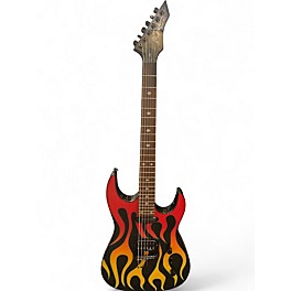 Used B.C. Rich Body Art Torchy Custom Graphic Solid Body Electric Guitar