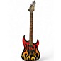 Used B.C. Rich Body Art Torchy Custom Graphic Solid Body Electric Guitar thumbnail