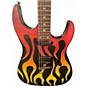 Used B.C. Rich Body Art Torchy Custom Graphic Solid Body Electric Guitar