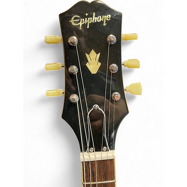 Used Epiphone ES335 Gold Hollow Body Electric Guitar