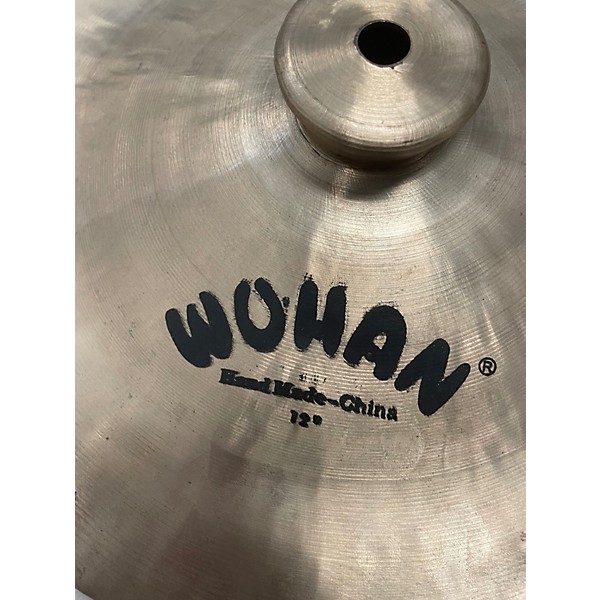 Used Wuhan Cymbals & Gongs 12in CHINA Cymbal