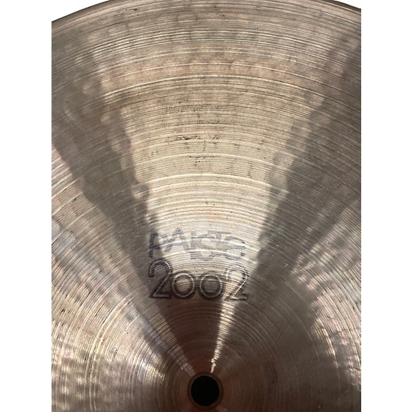 Used Paiste 18in 2002 FLAT RIDE Cymbal