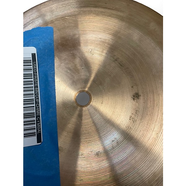 Used Paiste 8in CUP CHIME Cymbal
