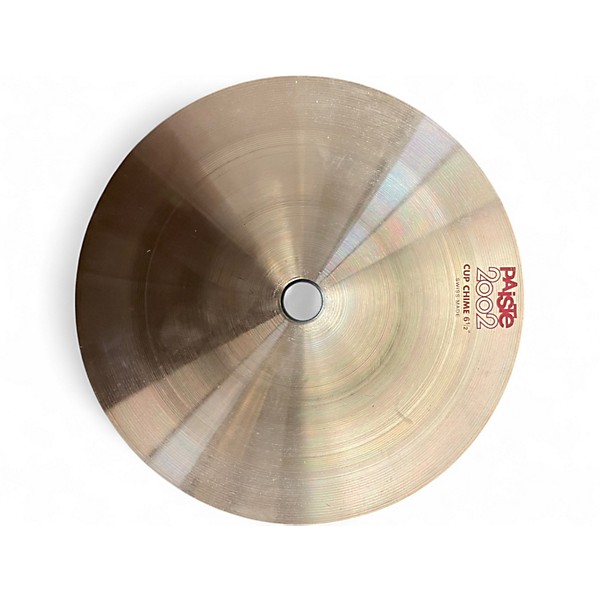 Used Paiste 6.5in 2002 CUP CHIME Cymbal