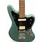 Used Fender Jaguar Apple Green Solid Body Electric Guitar