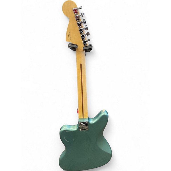 ギター Fender Jaguar Green Used Fender Jaguar Apple Green Solid Body Electric Guitar