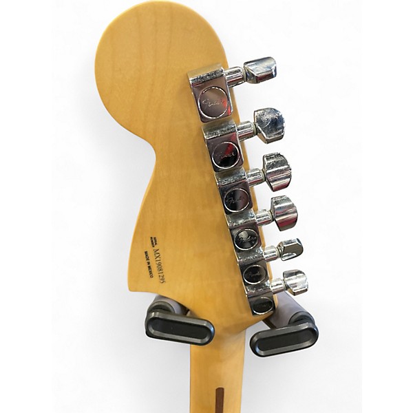 Used Fender Jaguar Apple Green Solid Body Electric Guitar