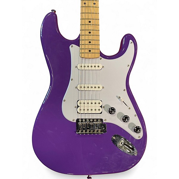 Used Kramer Focus vt-211s Purple Solid Body Electric Guitar