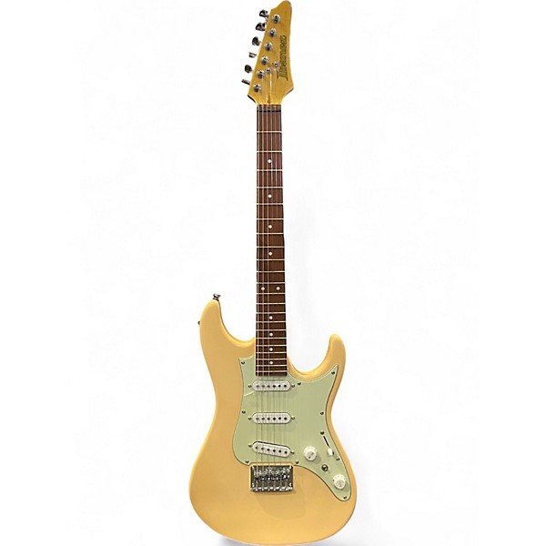 Used Ibanez AZES31 Cream Solid Body Electric Guitar