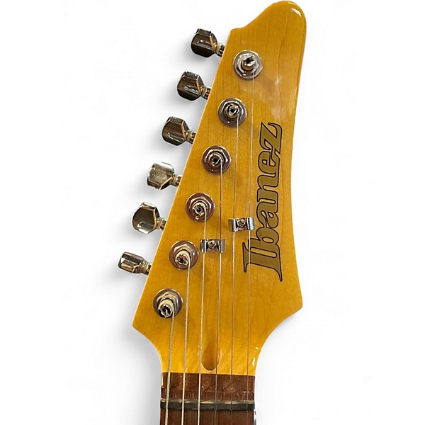 Used Ibanez AZES31 Cream Solid Body Electric Guitar