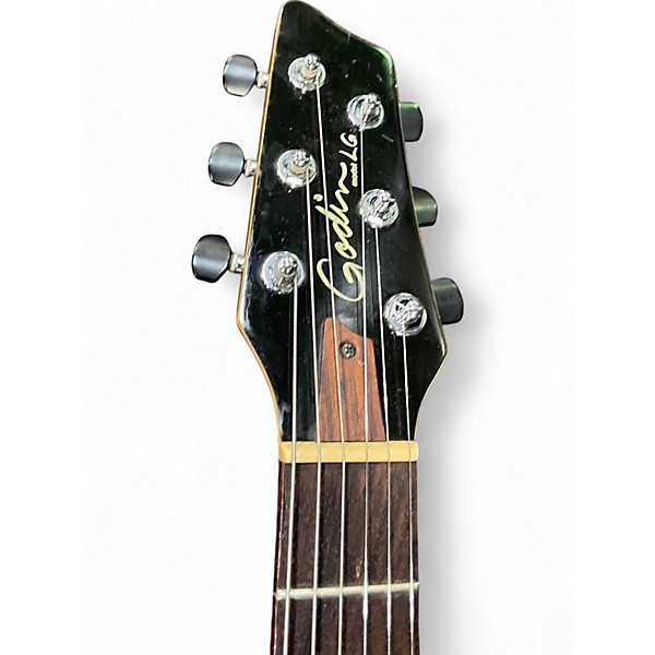 Used Godin LG P90 Mahogany Solid Body Electric Guitar