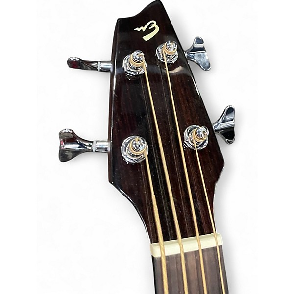 Used Breedlove Atlas Studio BJ350/SME4 Natural Acoustic Bass Guitar