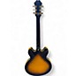 Used Epiphone Dot Deluxe Flametop 2 Color Sunburst Hollow Body Electric Guitar