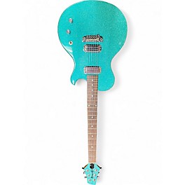 Used Brownsville THUG SPARKLE GREEN Solid Body Electric Guitar