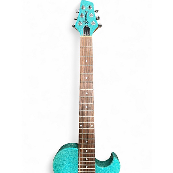 Used Brownsville THUG SPARKLE GREEN Solid Body Electric Guitar
