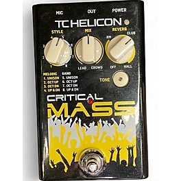Used TC Helicon Critical Mass Effect Pedal