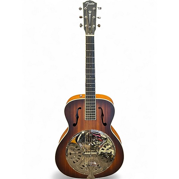 Used Fender PR-180E AGED CONGAC Resonator Guitar