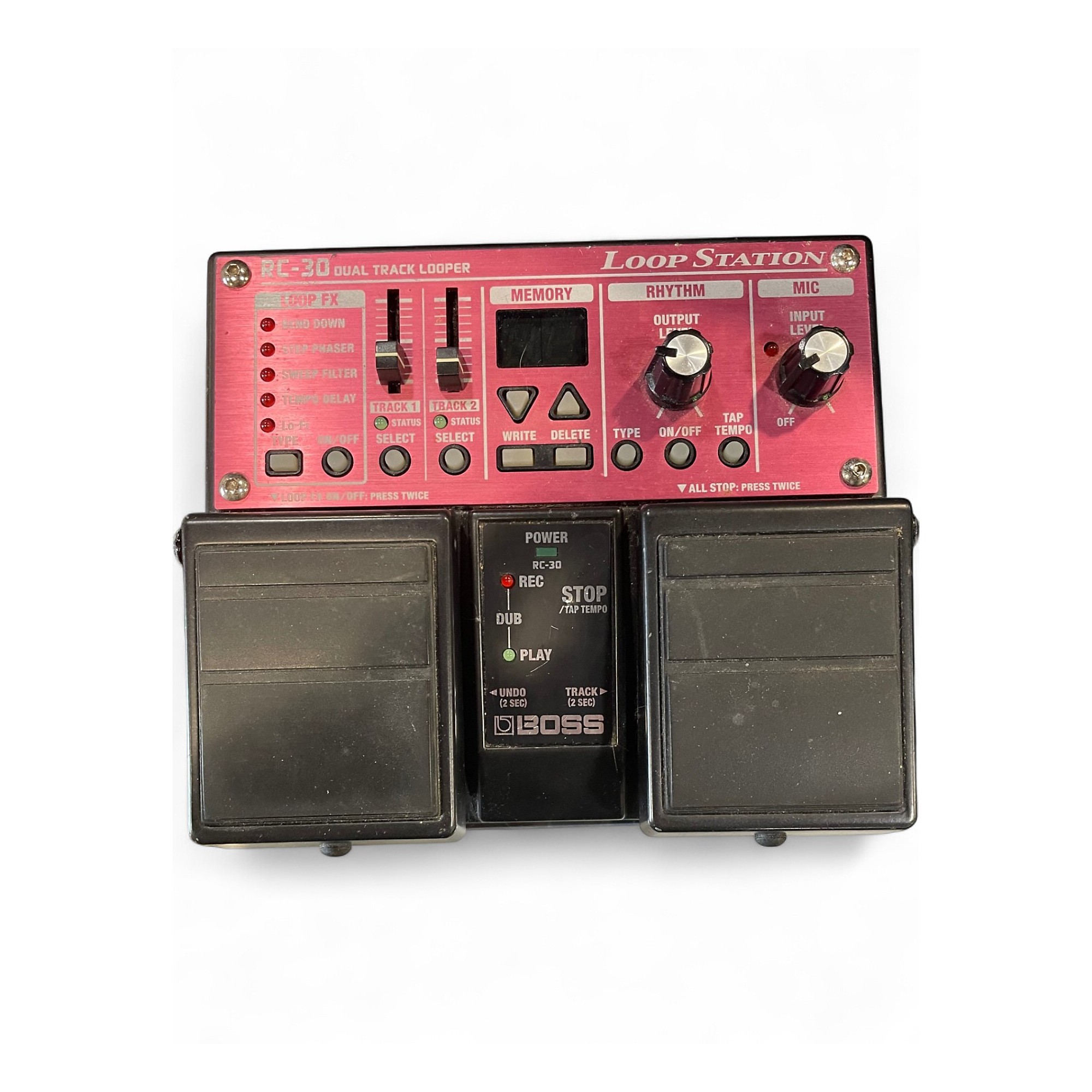 ギター BOSS Loop Station RC-30 Used BOSS RC30 Loop Station Twin Pedal | Guitar Center