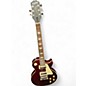 Used Epiphone Les Paul Traditional Pro IV Worn Wine Red Solid Body Electric Guitar thumbnail