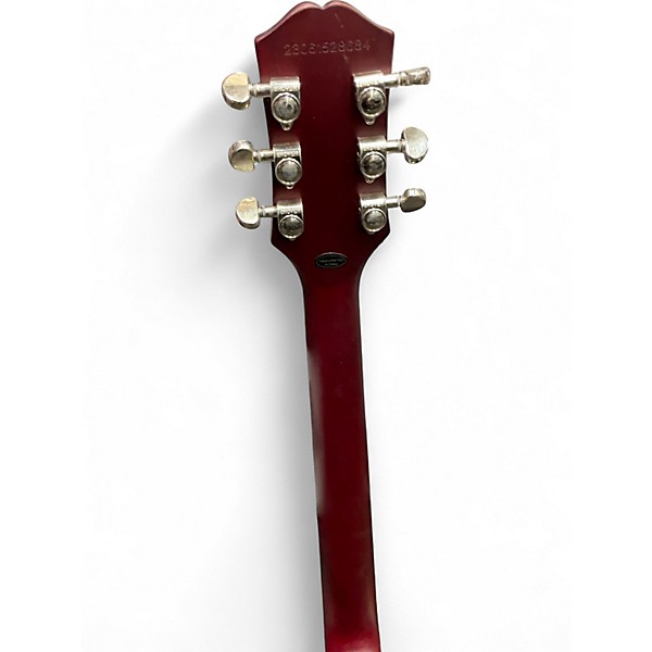 Used Epiphone Les Paul Traditional Pro IV Worn Wine Red Solid Body Electric Guitar