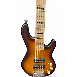 Used G&L Tribute L2500 5 String Sunburst Electric Bass Guitar