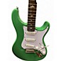 Used PRS SE Silver Sky GREEN Solid Body Electric Guitar