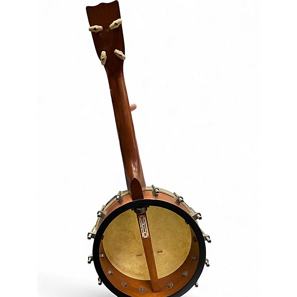 Vintage 1920s Bacon NO. 1 OPEN BACK BANJOLELE Natural Banjo