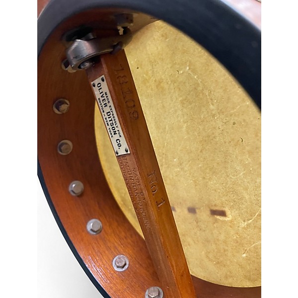 Vintage 1920s Bacon NO. 1 OPEN BACK BANJOLELE Natural Banjo