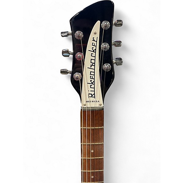 Used Rickenbacker 330 THINLINE SEMI-HOLLOW Jetglo Hollow Body Electric Guitar